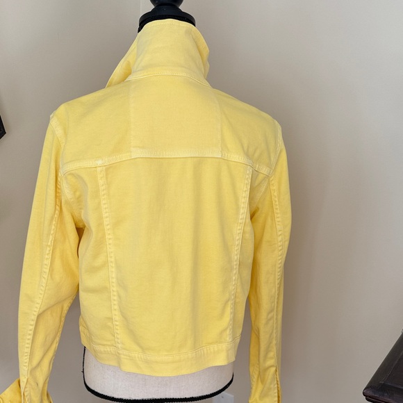 Michael Kors Sunny Yellow Jean Jacket - Picture 2 of 4